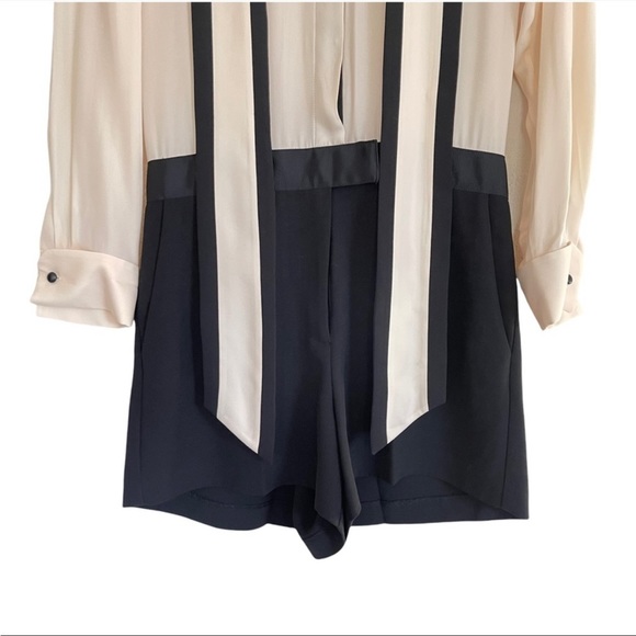 Reiss Jumpsuit color block, tuxedo style - Picture 5 of 5